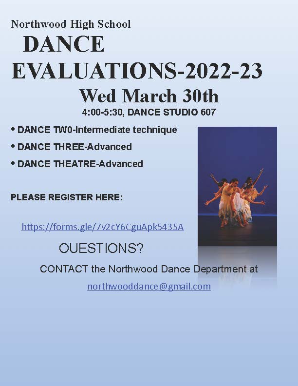 Dance Evaluations