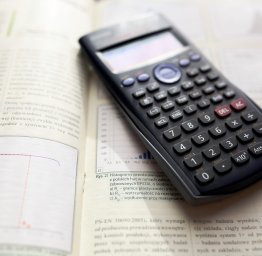 Calculator and Book