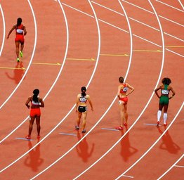 track and field race