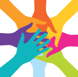 collaborative hands