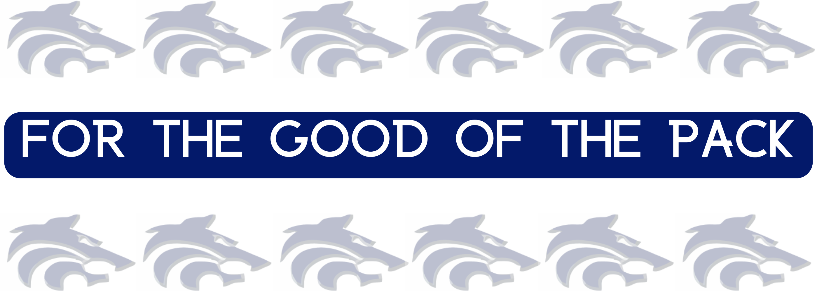 For the good of the pack