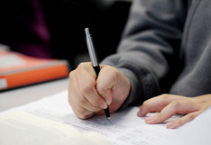 writing on paper